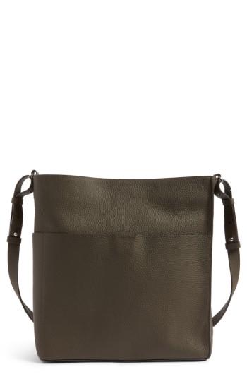 Allsaints Mast Shoulder Tote - Brown