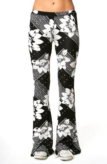 Women's O'neill Kelli Knit Flare Pants - Black