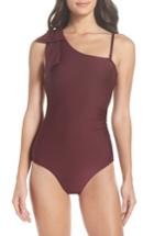 Women's Chelsea28 Showstopper One-piece Swimsuit - Burgundy