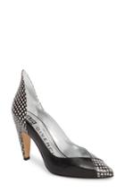 Women's Givenchy Kangaroo Leather Pointy Toe Pump Us / 36eu - Black