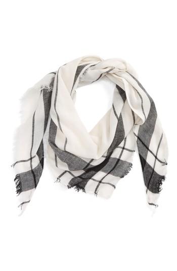 Women's Bp. Stripe Edge Triangle Scarf