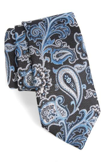 Men's Nordstrom Men's Shop Twill Paisley Silk Tie