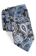 Men's Nordstrom Men's Shop Twill Paisley Silk Tie