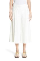 Women's Stella Mccartney Wool Twill Culottes Us / 36 It - Ivory