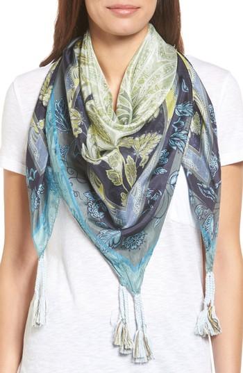 Women's Johnny Was Arina Silk Square Scarf