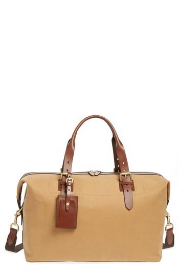 Men's Cole Haan Canvas Duffel Bag - Brown
