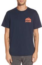 Men's Obey Devil Graphic T-shirt, Size - Blue