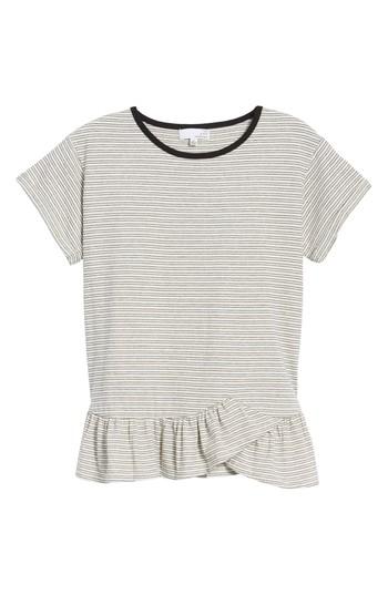 Women's Ten Sixty Sherman Stripe Ruffle Hem Tee