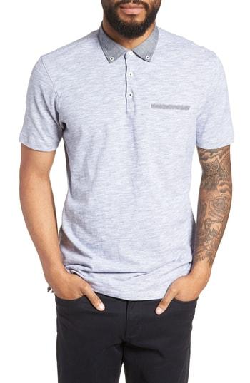 Men's Good Man Brand Shinjuku Stripe Polo - Blue