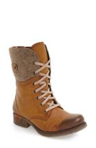 Women's Rieker Antistress 'fee 04' Lace-up Boot Eu - Brown