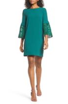 Women's Felicity & Coco Lace Sleeve Shift Dress - Green