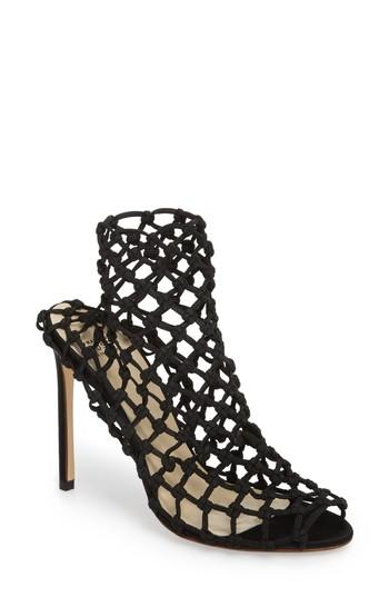 Women's Francesco Russo Knotted Sock Bootie Us / 36eu - Black