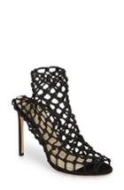 Women's Francesco Russo Knotted Sock Bootie Us / 36eu - Black