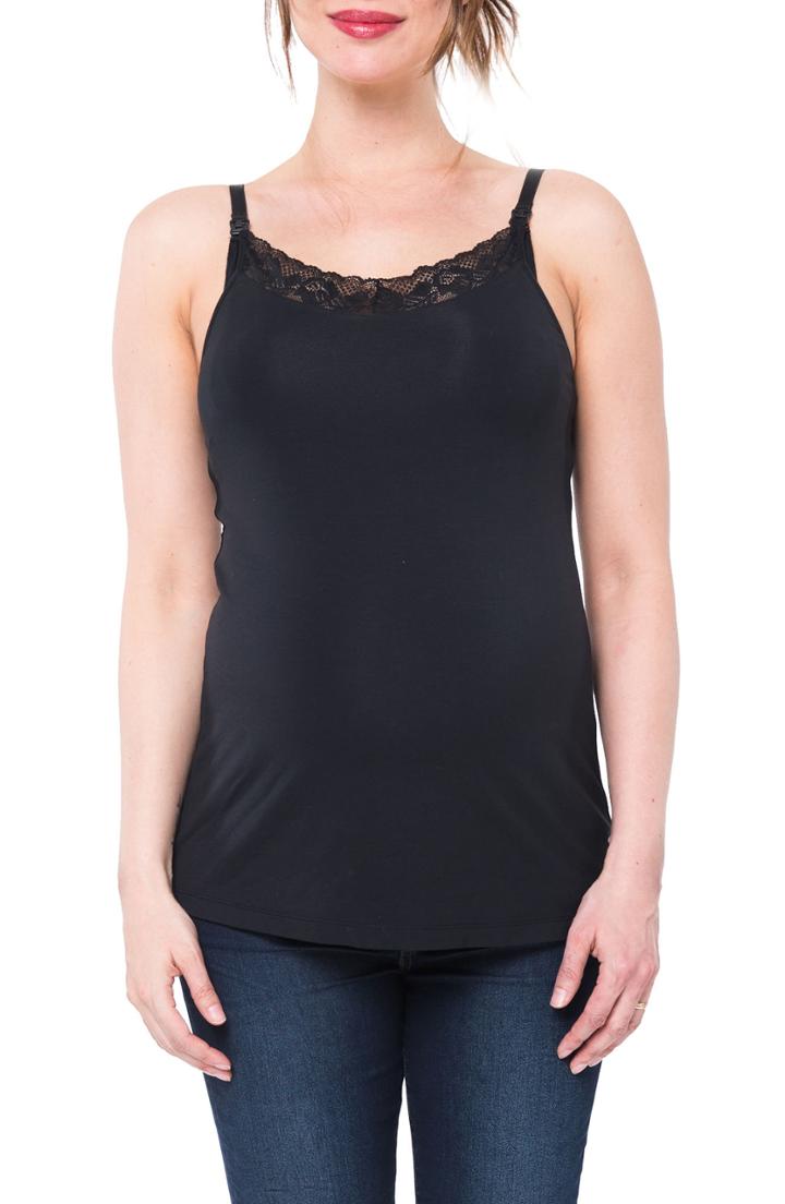 Women's Nom Maternity Lace Trim Maternity/nursing Camisole