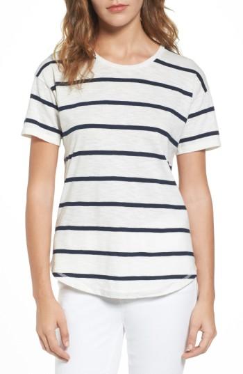 Women's Madewell Whisper Cotton Crewneck Tee - Ivory