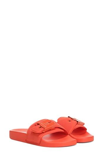 Women's Dr. Scholl's Original Pool Slide Sandal M - Red