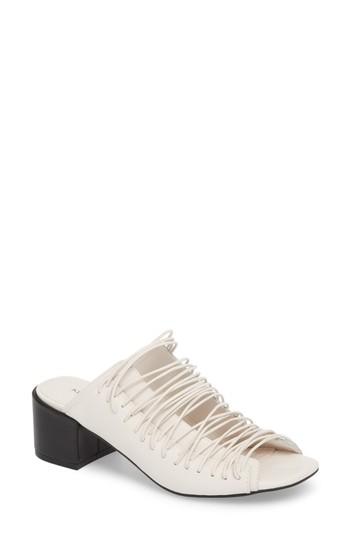 Women's Kelsi Dagger Brooklyn Scout Slide Sandal .5 M - White