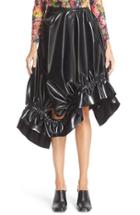 Women's Marques'almeida Asymmetrical Faux Leather Skirt