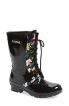 Women's Roma 'epaga' Floral Rain Boot