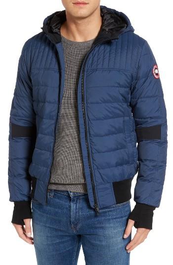 Men's Canada Goose Cabri Hooded Down Jacket - Blue