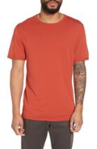 Men's Vince Reverse Hem Slim Fit T-shirt - Orange