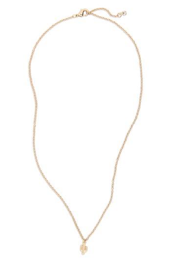 Women's Kitsch Cactus Dainty Pendant Necklace