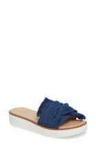 Women's Seychelles Coast Ii Slide Sandal M - Blue