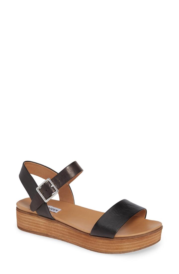 Women's Saint Laurent Tribute Metallic Platform Sandal Us / 40eu - Metallic