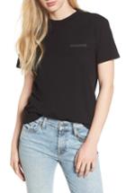 Women's 7 For All Mankind Mankind Puff Print Tee - Black