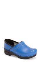 Women's Dansko 'pro' Clog .5-6us / 36eu M - Blue