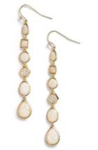 Women's Melinda Maria Katherine Opal Linear Earrings