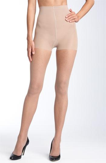 Women's Donna Karan 'ultra Sheer' Control Top Pantyhose, Size Petite - Beige