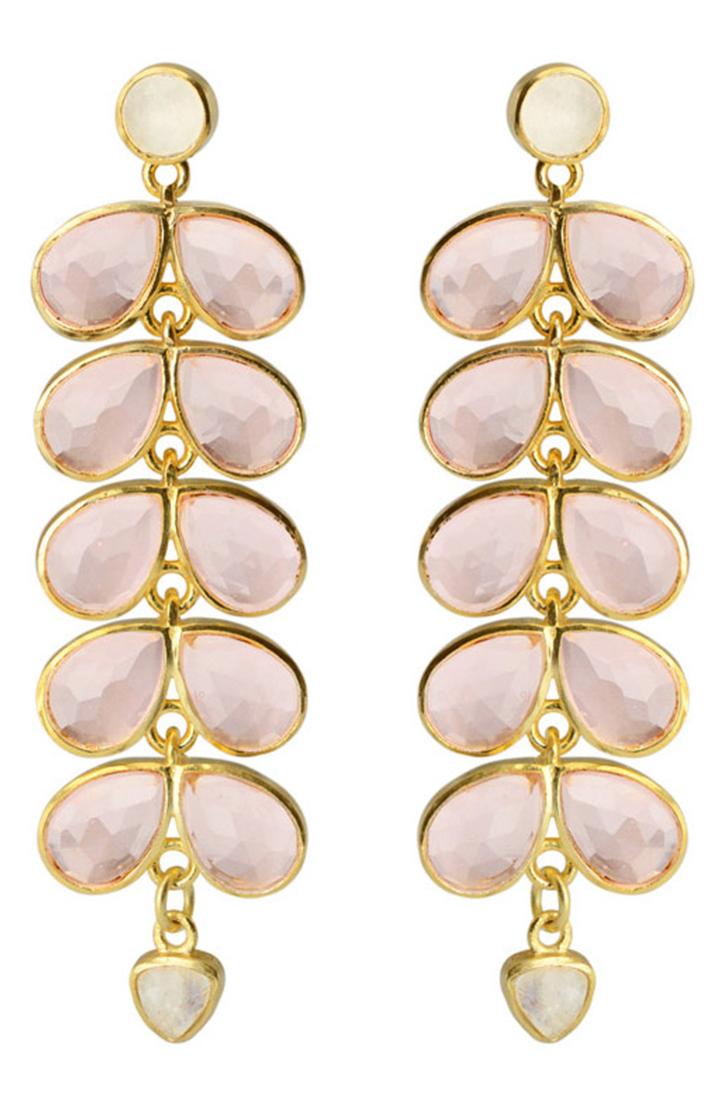Women's Karen London Comin' Up Daisies Crystal Drop Earrings