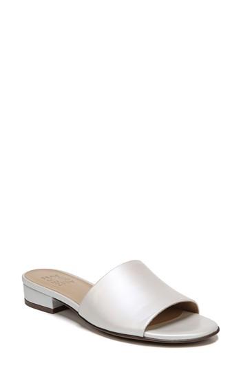 Women's Naturalizer Mason Slide Sandal M - White