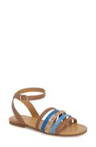 Women's Jack Rogers Hannah Braided Embellished Sandal M - Brown