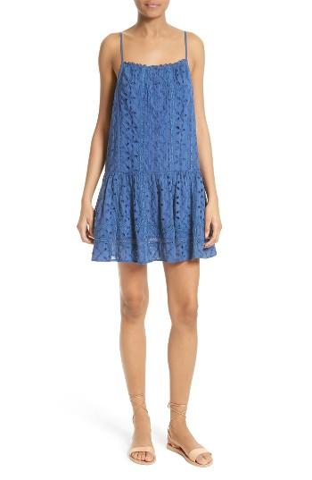 Women's Joie Austen Eyelet Slipdress - Blue