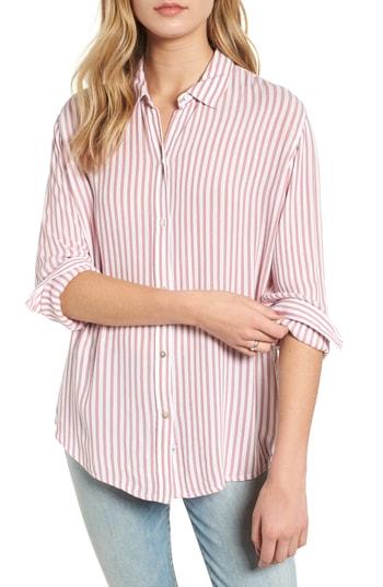 Women's Rails Etta Textured Stripe Blouse - White