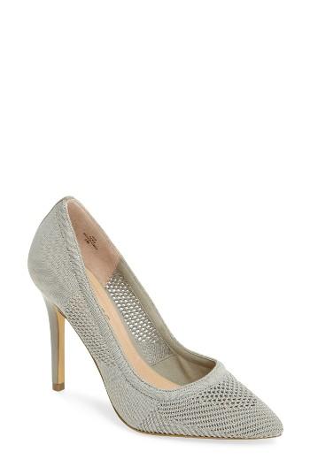 Women's Charles By Charles David Pacey Knit Pump M - Grey