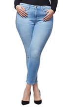 Women's Good American Good Legs Chain Crop Skinny Jeans - Blue