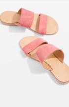 Women's Topshop Happy Suede Sandal .5us / 37eu - Pink