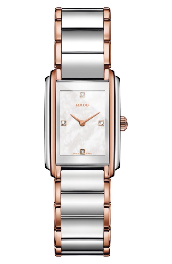 Women's Rado Integral Diamonds Bracelet Watch, 22mm X 33mm