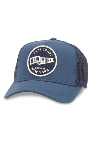 Men's American Needle Valin Coast Trucker Cap - Blue