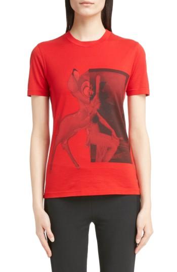 Women's Givenchy Bambi Cotton Tee