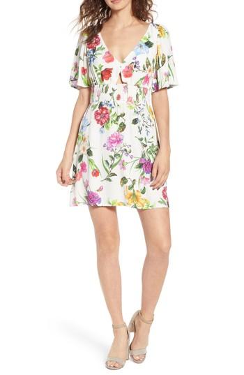 Women's Afrm Vic Minidress - White
