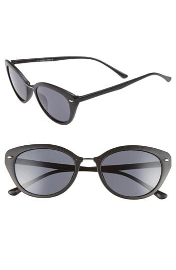 Women's Bp. 51mm Oval Sunglasses - Black