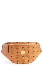 Mcm Small Stark Coated Canvas Belt Bag -