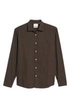 Men's Billy Reid John T Standard Fit Herringbone Shirt