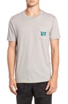 Men's Rvca Sagebrush Graphic Pocket T-shirt - Grey