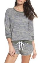 Women's Honeydew Intimates Burnout Lounge Sweatshirt - Green