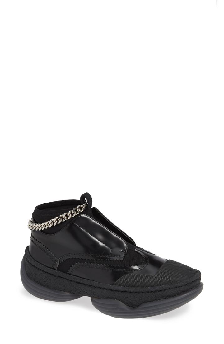 Women's Alexander Wang Chain Platform Sneaker Us / 36eu - Black